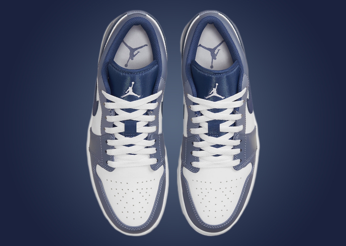 Blue Hues Cover This All New Jordan 1 Low