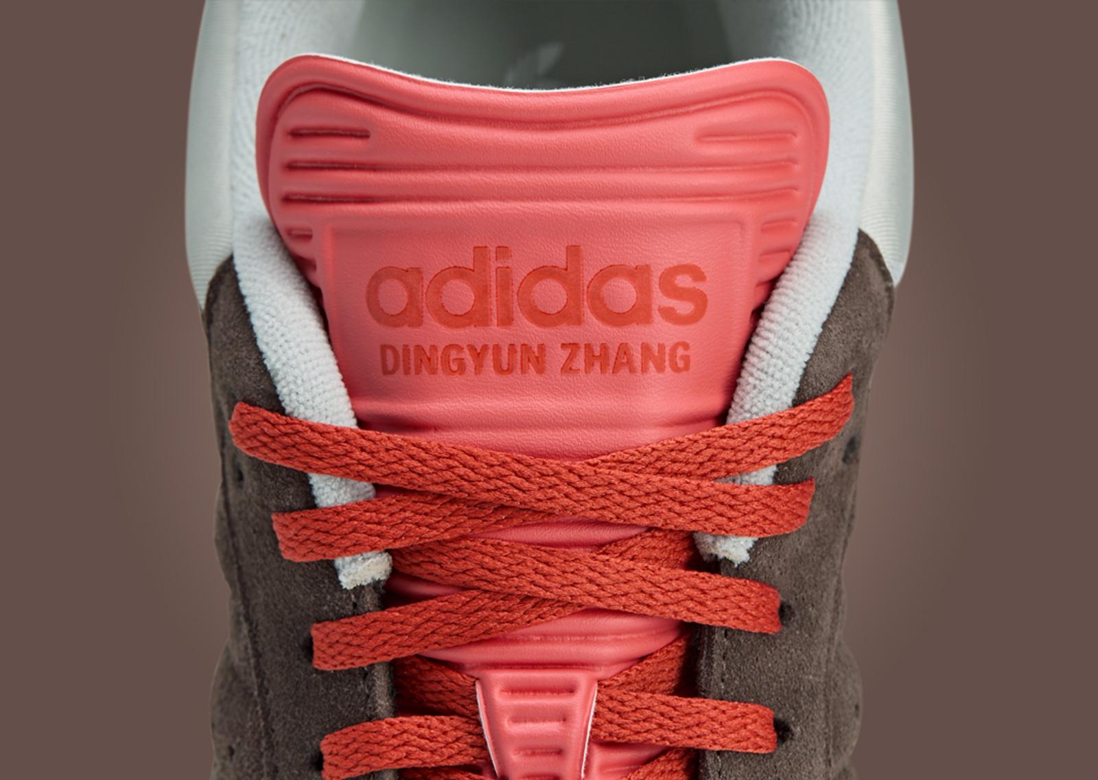 Dingyun Zhang x adidas Samba Brown Oxide Tongue