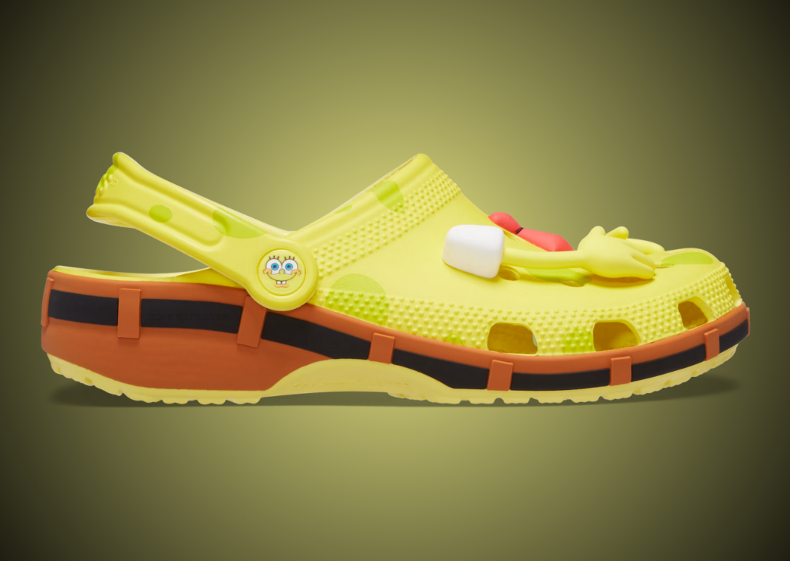 SpongeBob Squarepants x Crocs Classic Clog Lateral