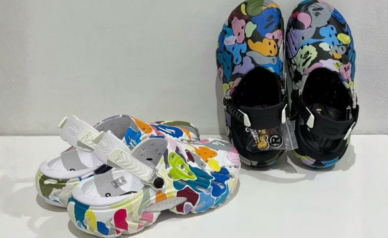 BAPE x Crocs Echo Clog 2 Pack