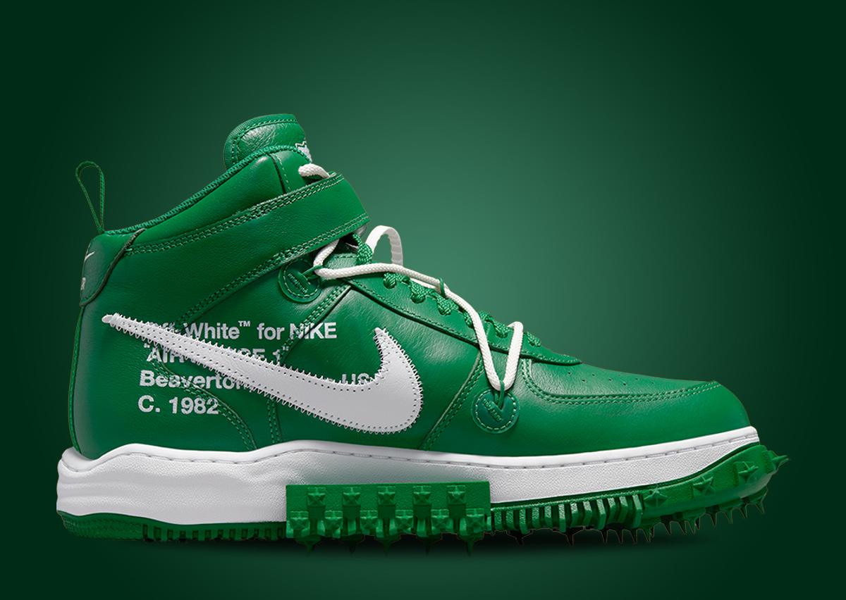 Nike x Off-White Air Force 1 Mid 'Pine Green' Release April 28th – Feature