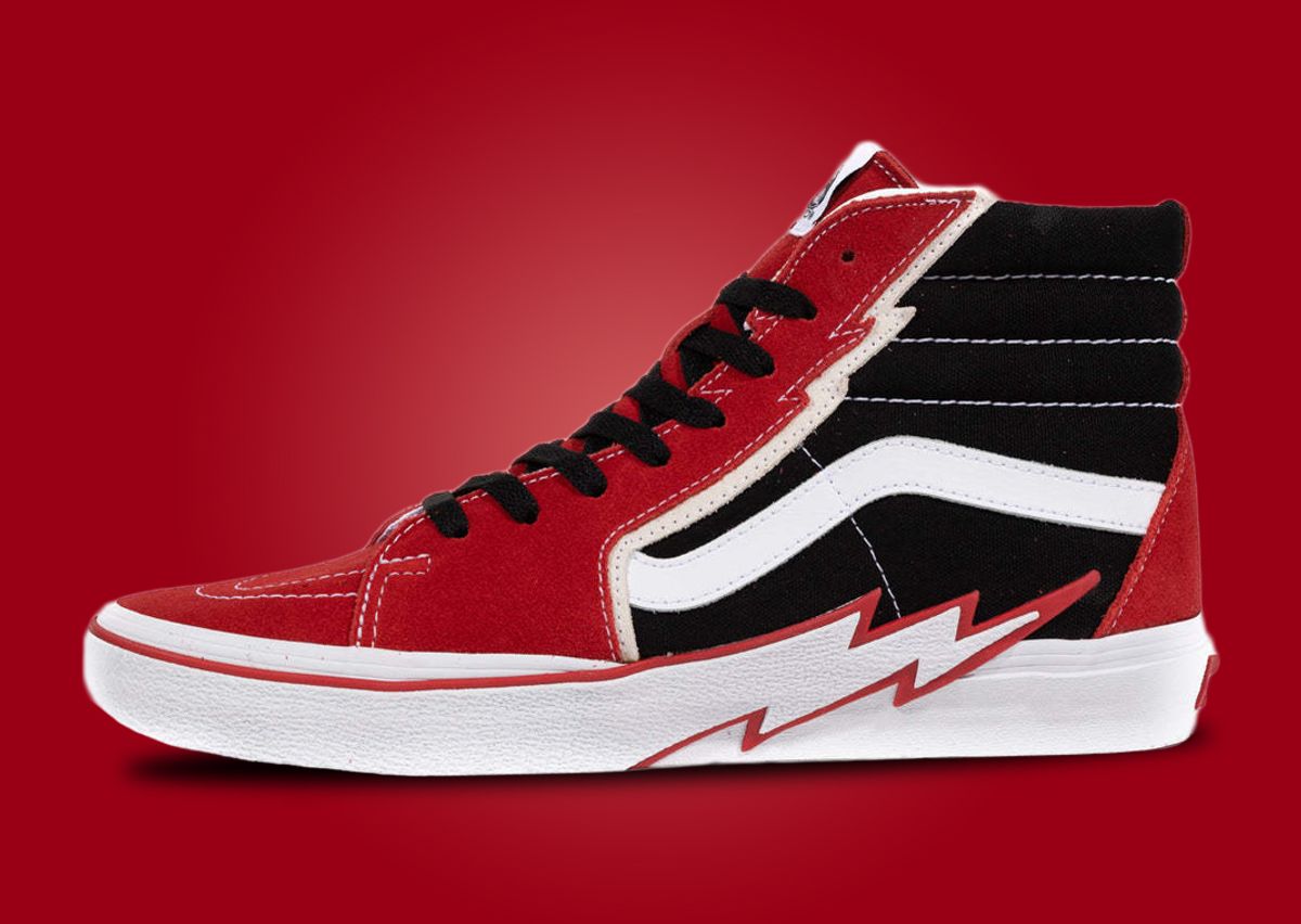 Lightning bolt shoes vans Clearance