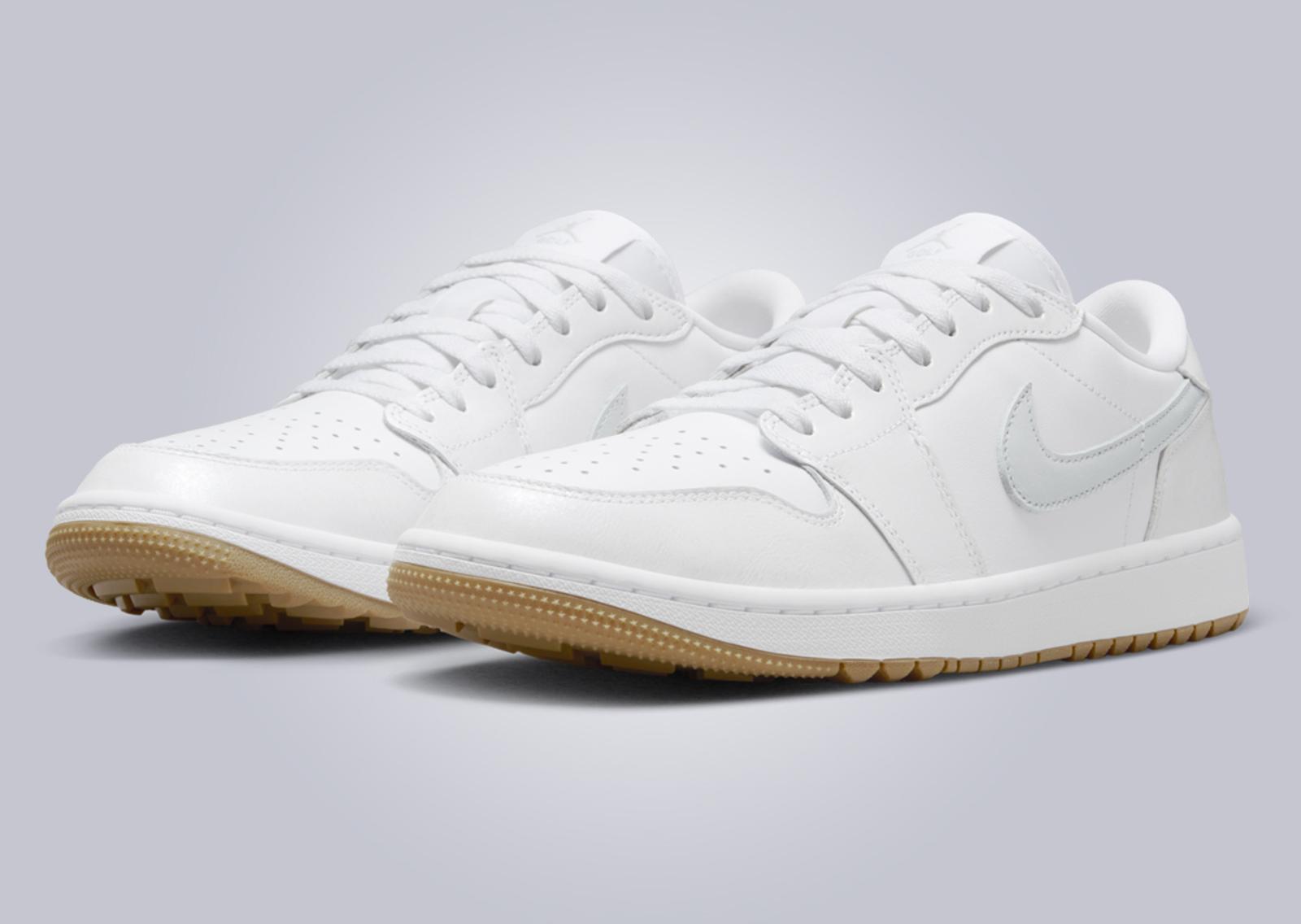 Air Jordan 1 Low Golf White Gum Angle