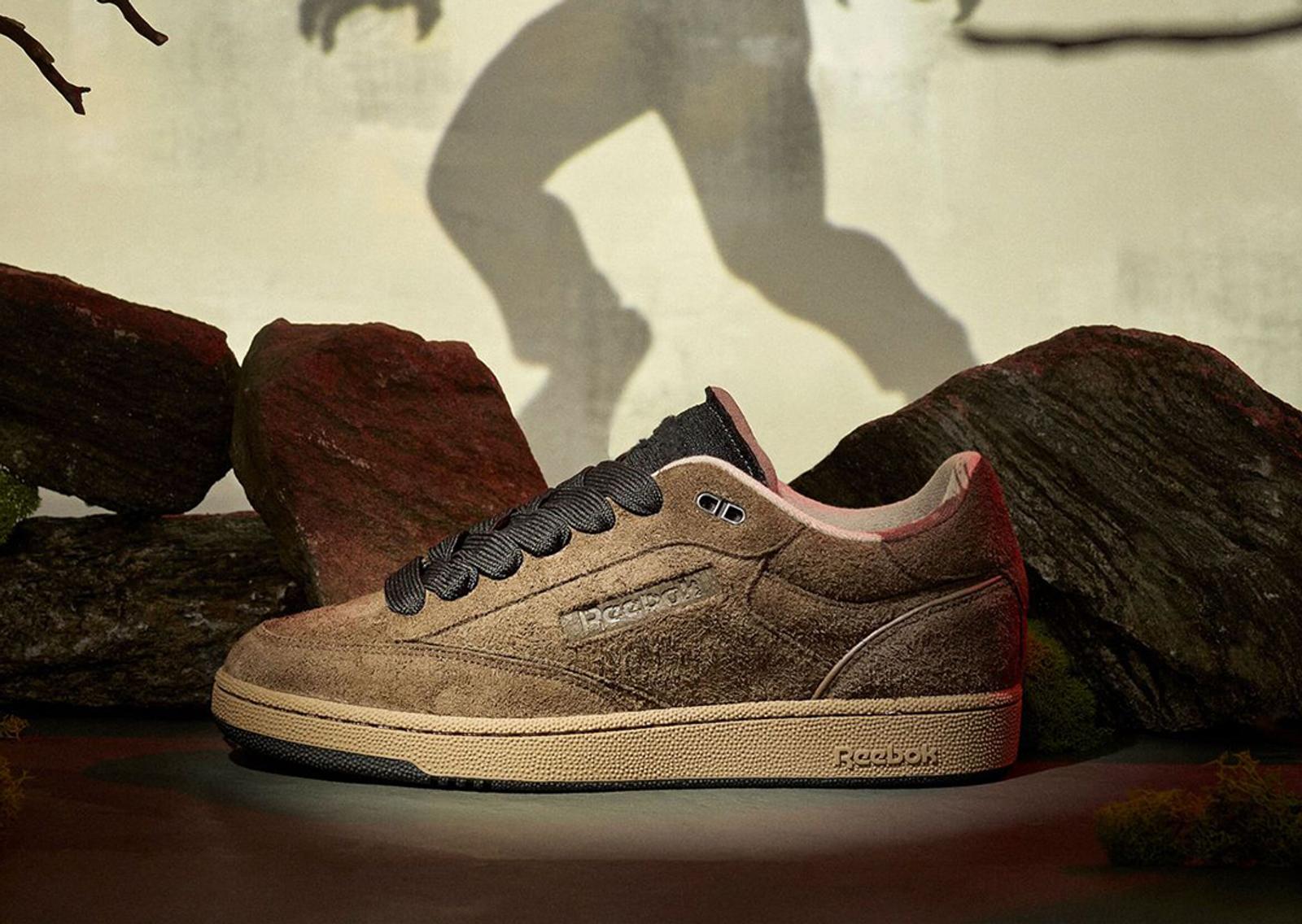 Universal Monsters x Reebok Club C Bulc The Wolfman