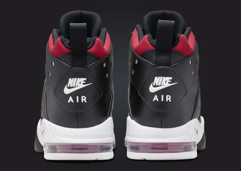 Nike Air Max 2 CB 94 Black Gym Red Heel