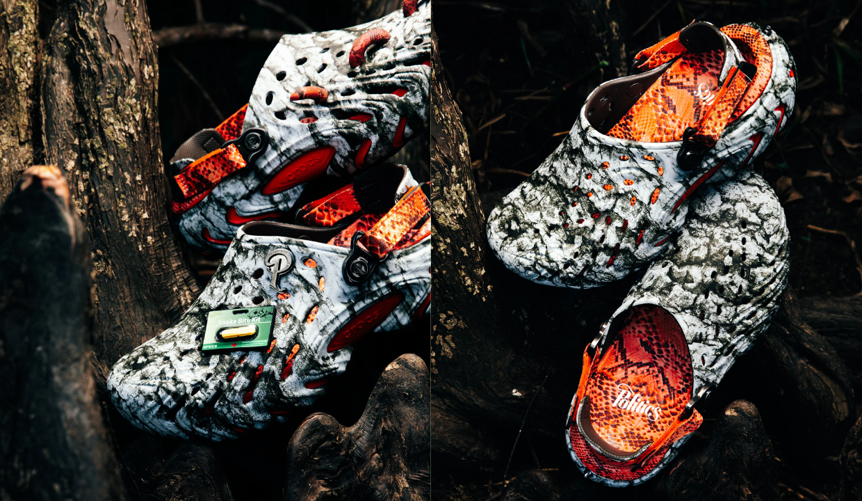 Sneaker Politics x Crocs Echo Clog II Watch Your Step