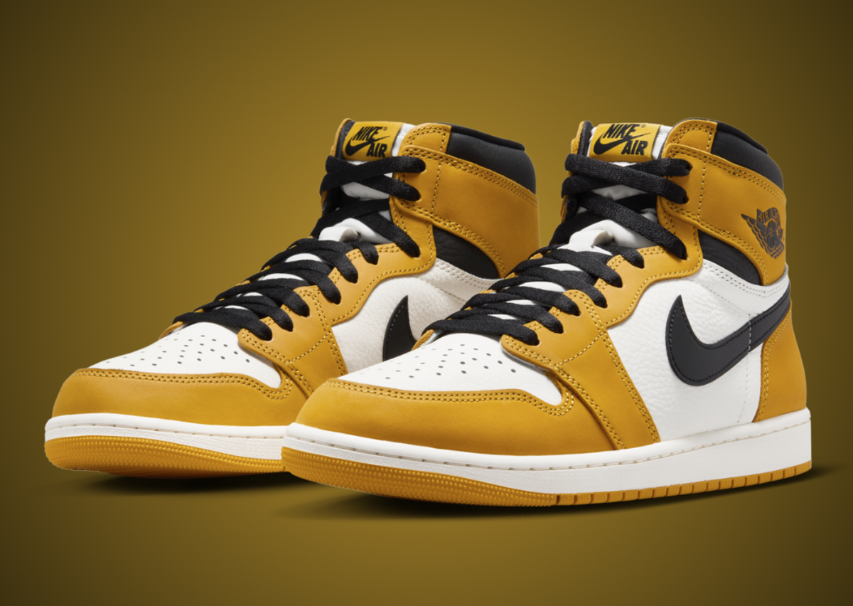 Air jordan 1 og yellow hotsell