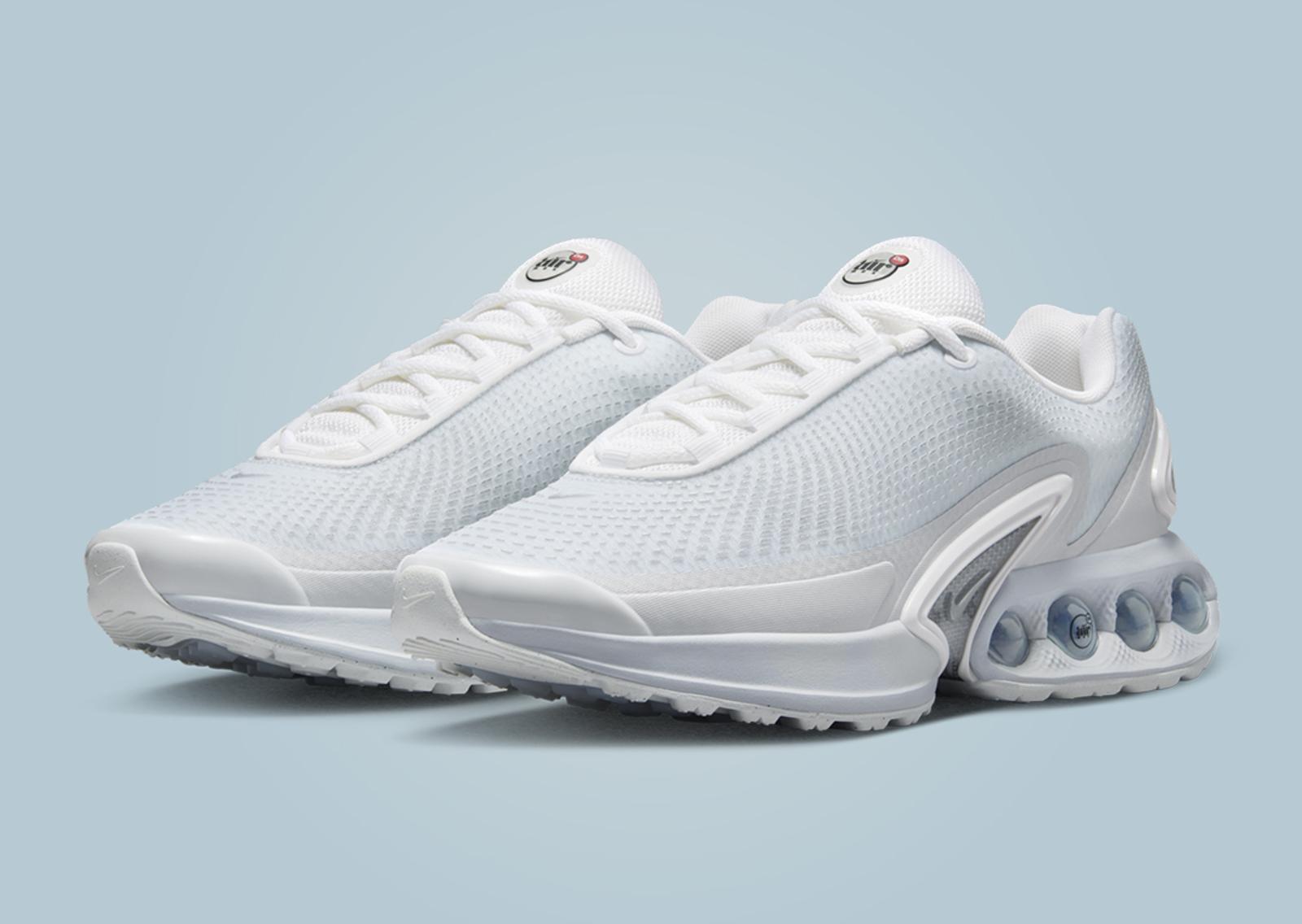 Nike Air Max DN White Metallic Silver (W) Angle