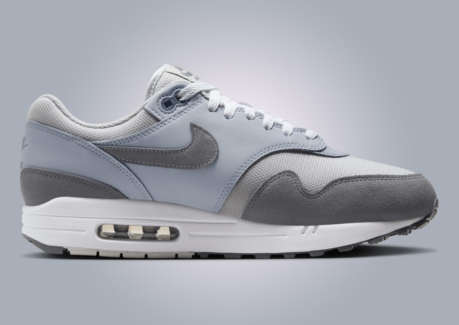 Nike Air Max 1 Photon Dust Smoke Grey Medial