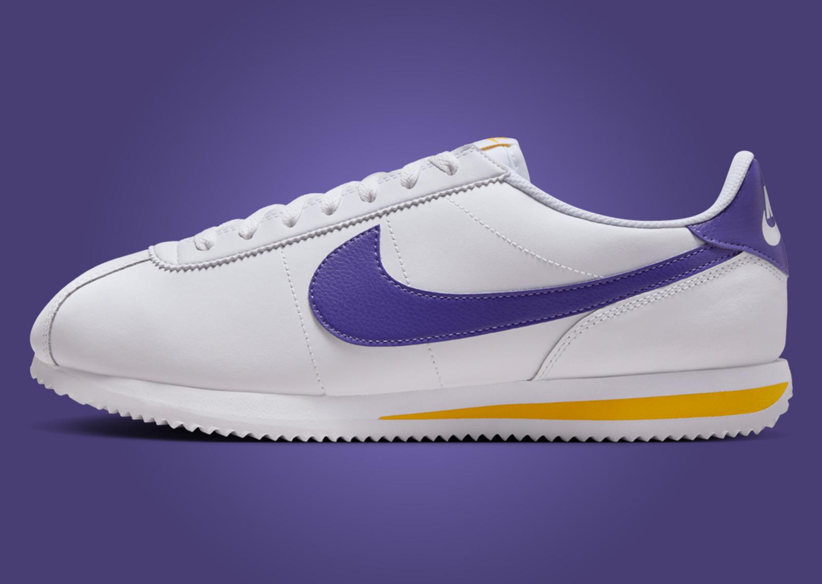 Nike Cortez Lakers Lateral