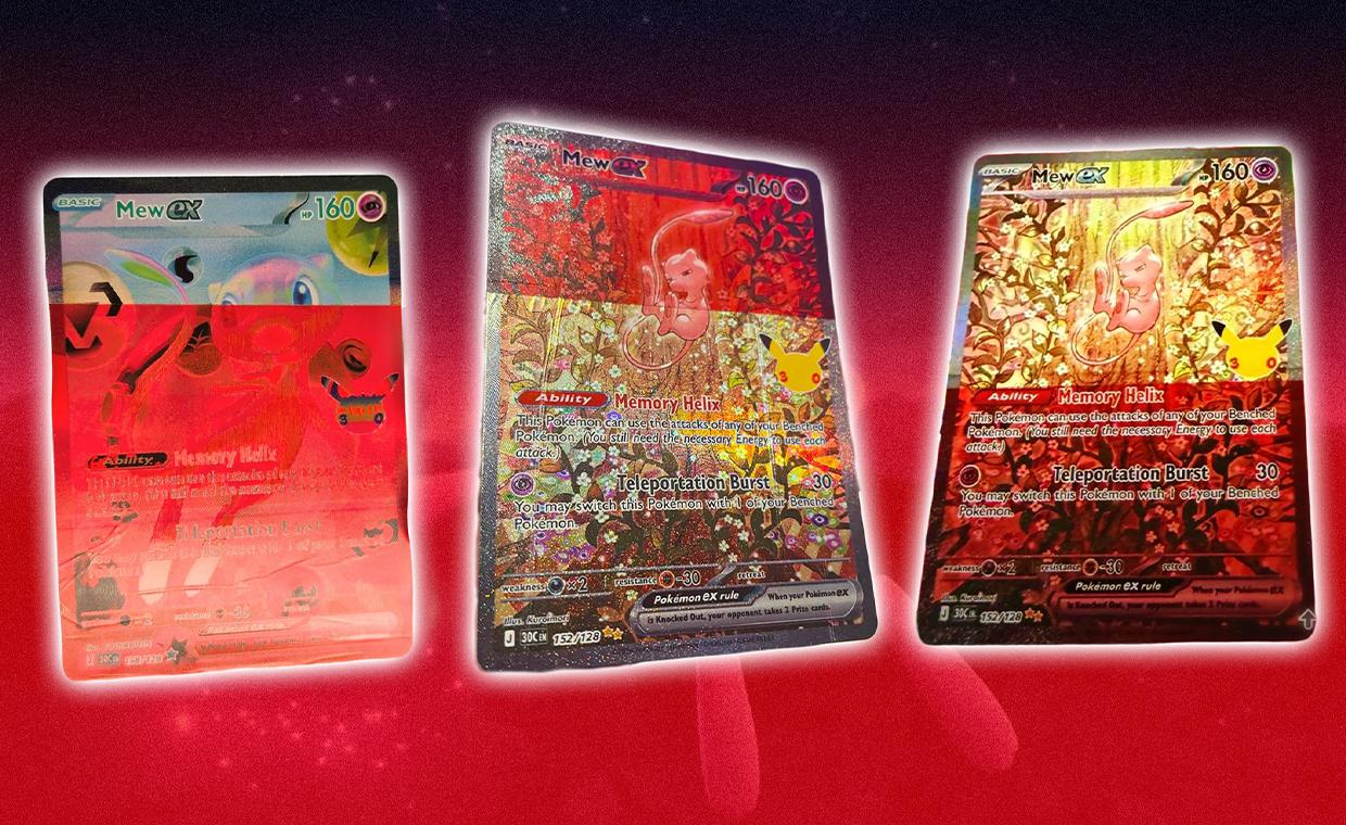 Blood Mew Pokemon cards