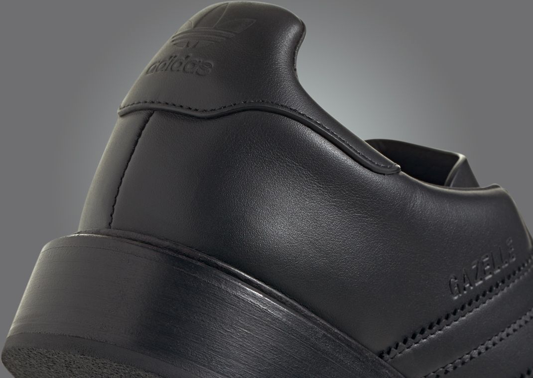 This adidas Gazelle Indoor Core Black is Made in Italy