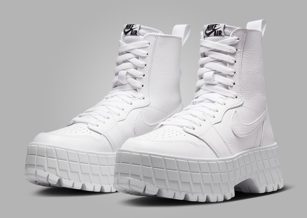 The Air Jordan 1 Brooklyn Triple White Releases Summer 2024