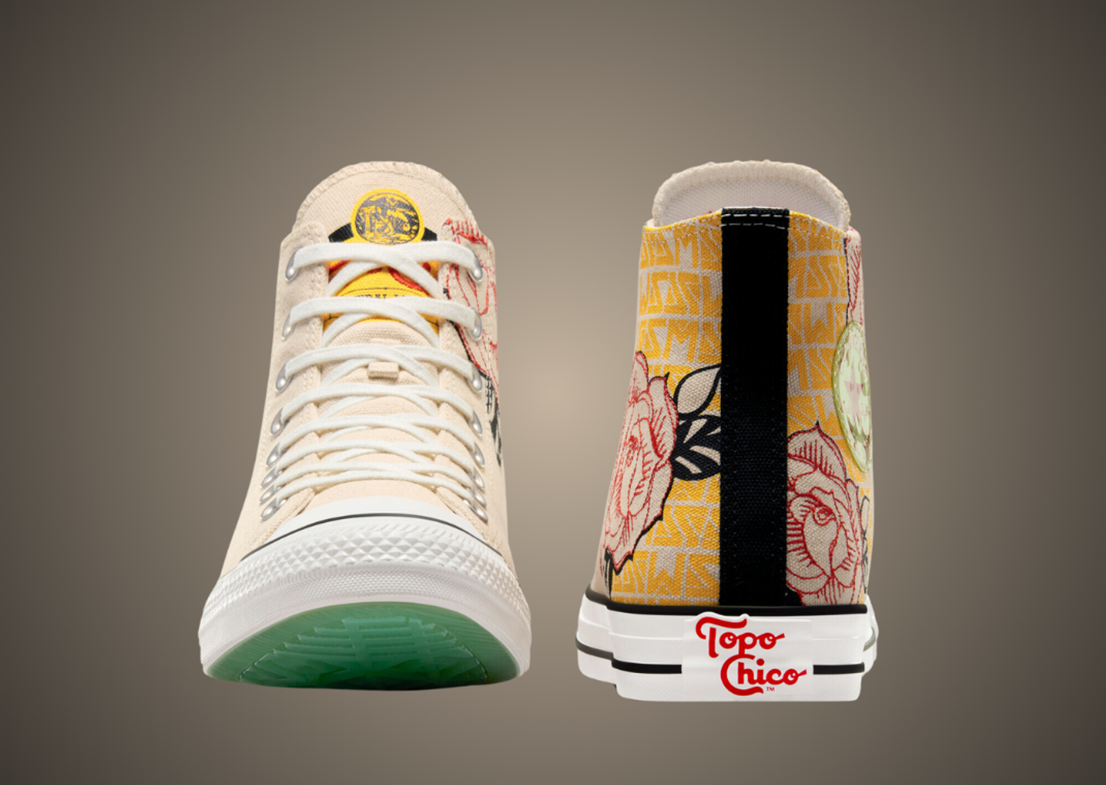 Topo Chico x Converse Chuck Taylor All-Star Hi Front & Back