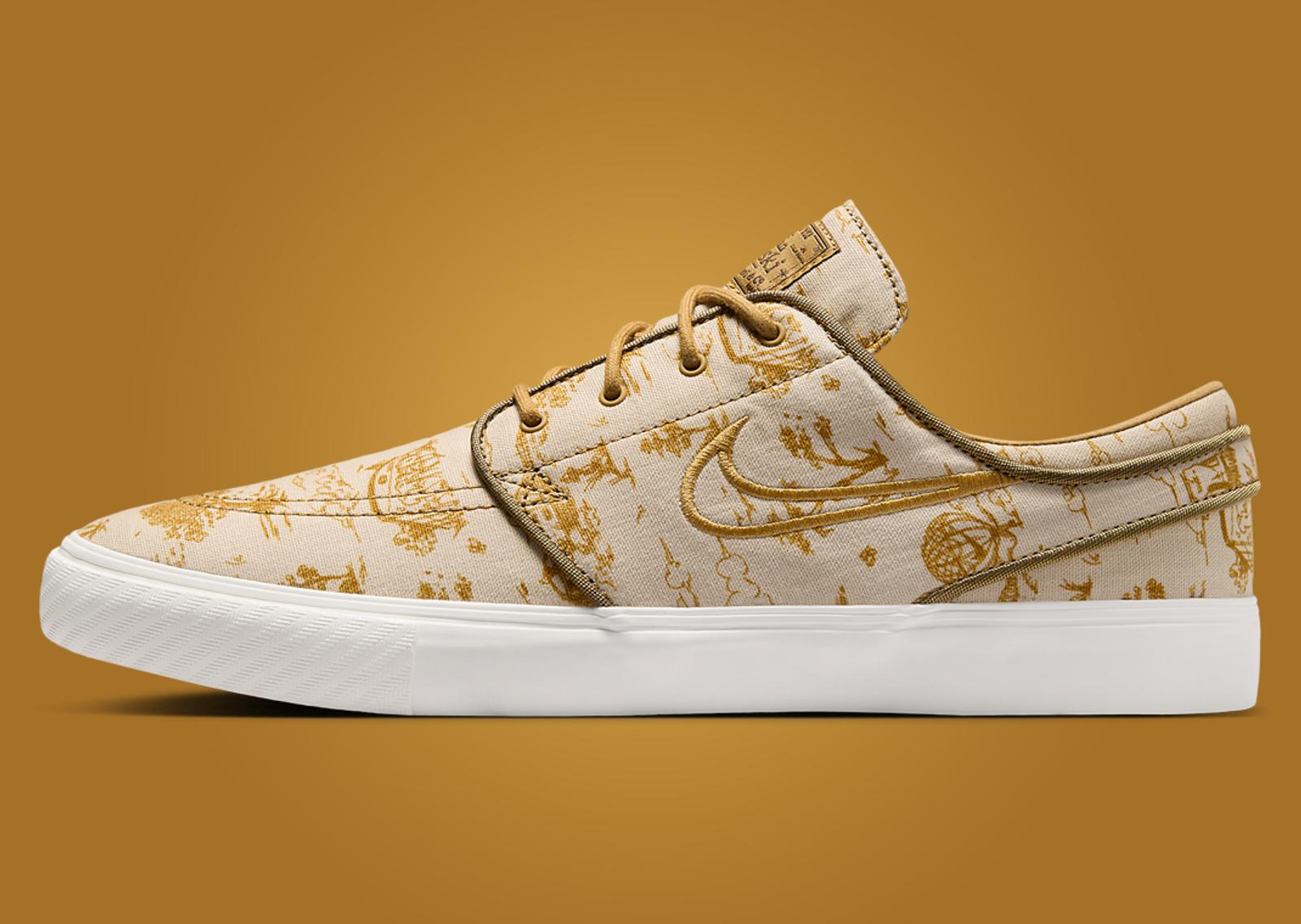 Nike SB Zoom Janoski OG+ Pastoral Print Lateral