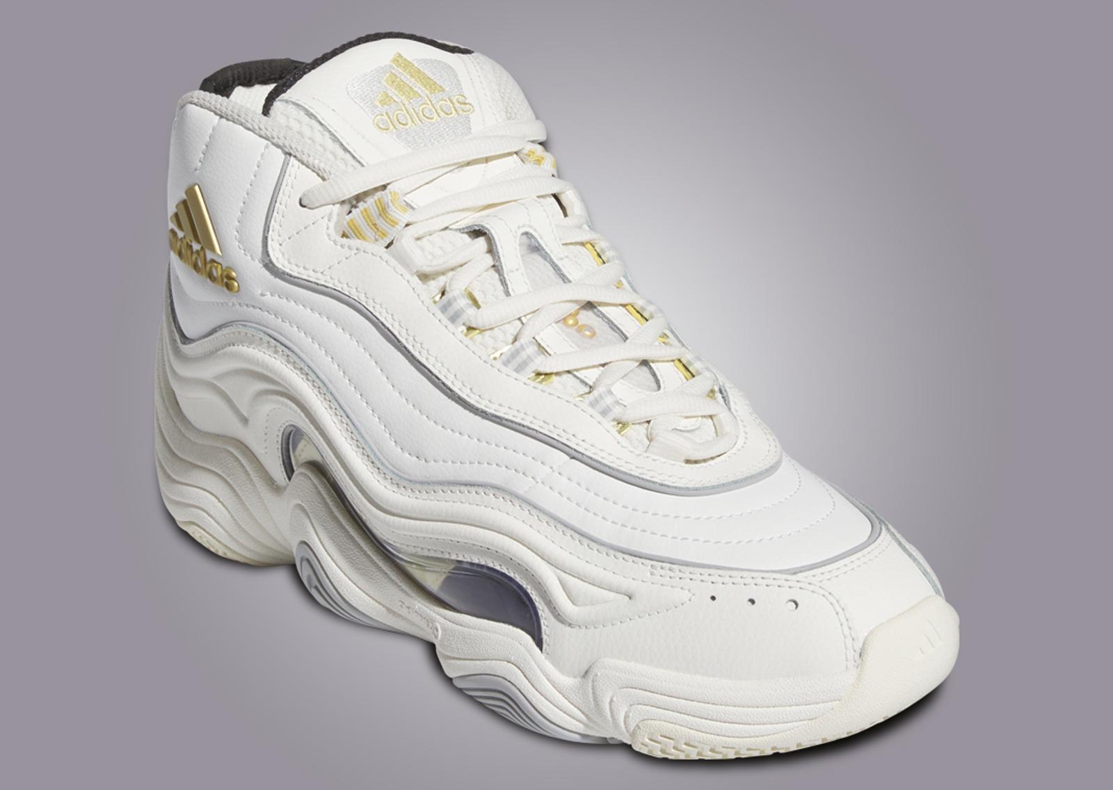 adidas Crazy 98 Core White Gold Metallic Angle