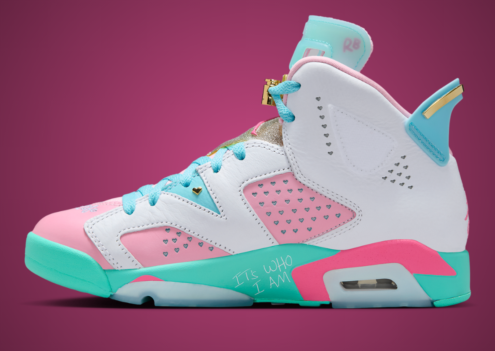 Jillian Beagley x Air Jordan 6 Retro DB Medial