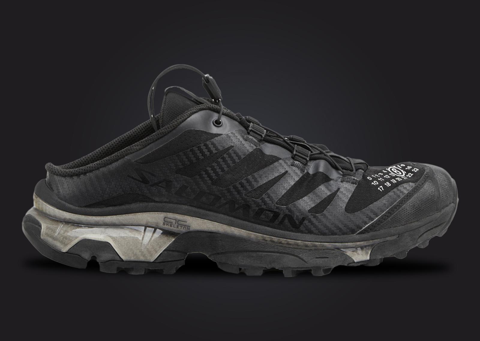 Maison Margiela MM6 x Salomon XT-4 Mule Black Lateral