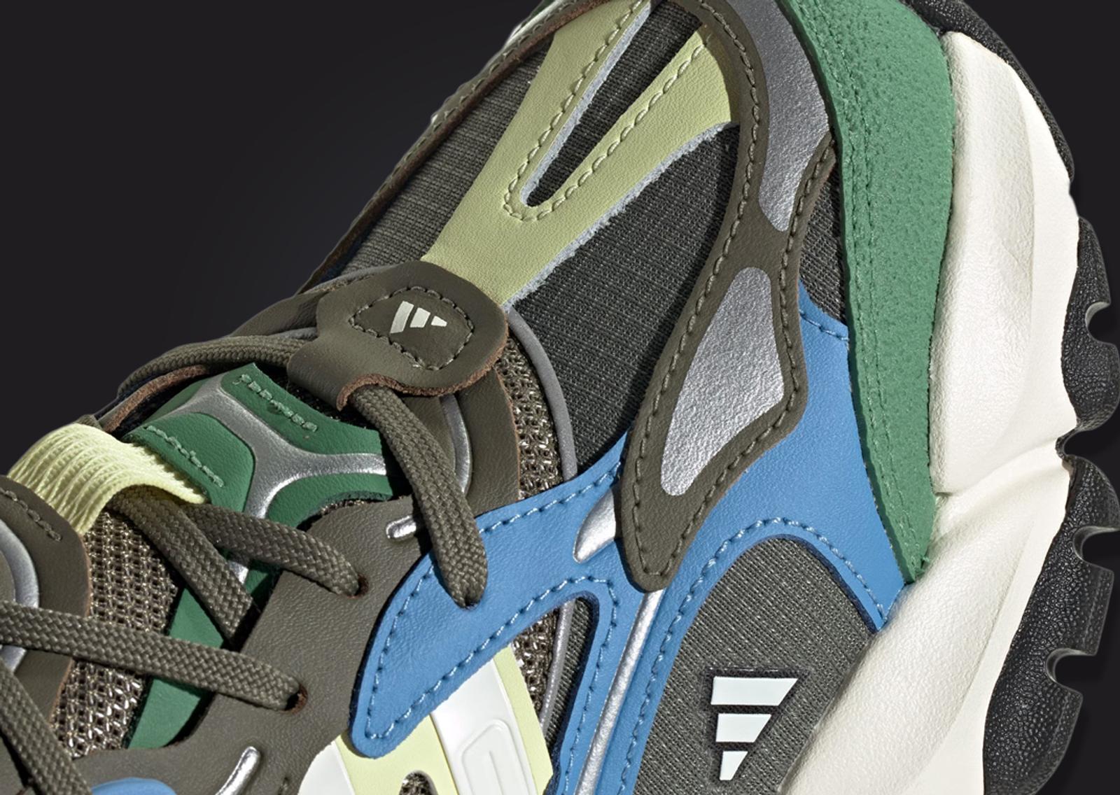 adidas Vento XLG Deluxe Olive Green Toe Detail