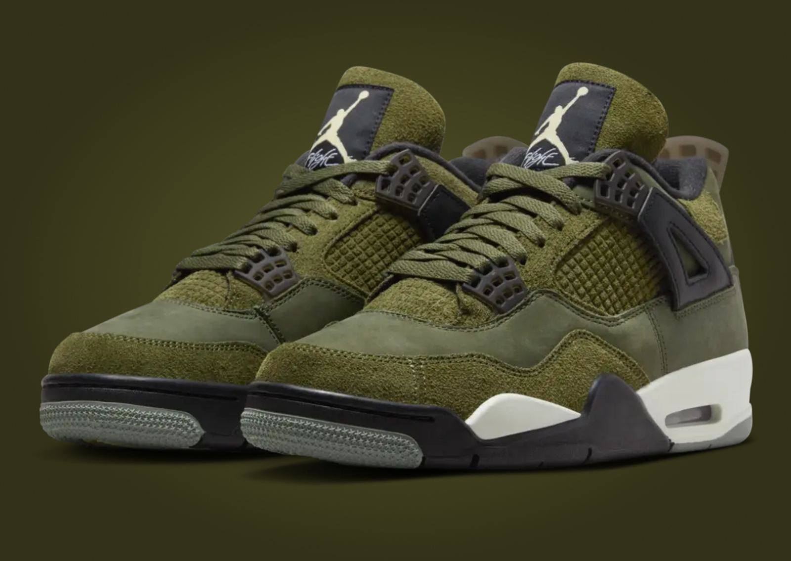 Air Jordan 4 Retro SE Craft Olive