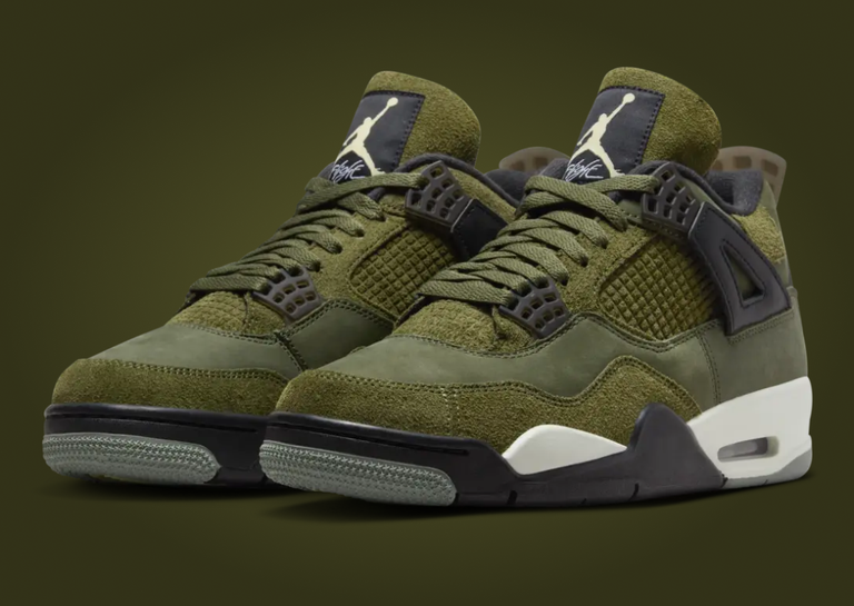 The Air Jordan 4 Craft Olive Releases Sooner Than Expected!