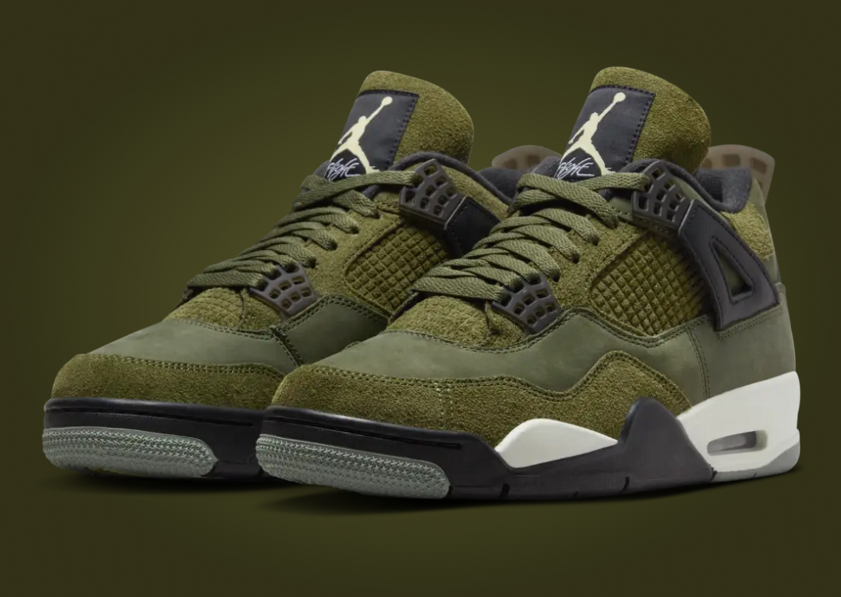 The Air Jordan 4 Craft Olive Releases Sooner Than Expected