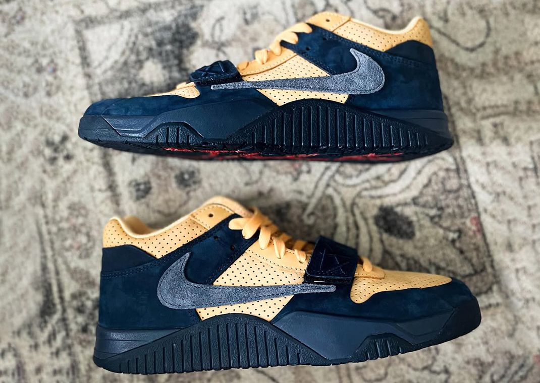 This Pre-Production Travis Scott Jordan Jumpman Jack Sample is