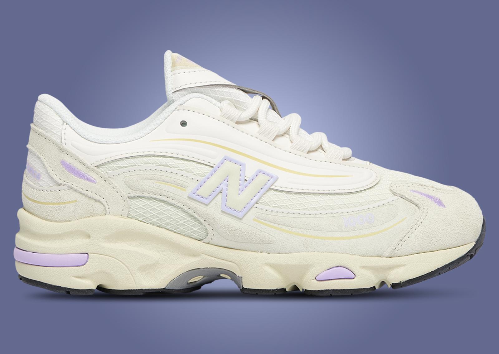 New Balance 1000 Sea Salt Lilac (GS) Lateral