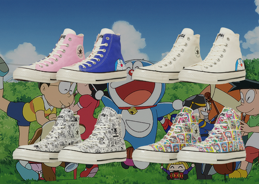 【CONVERSE】コンバース ALL STAR AGED CP / TC HI / DORAEMON The Doraemon x Converse Collection Releases April 2025