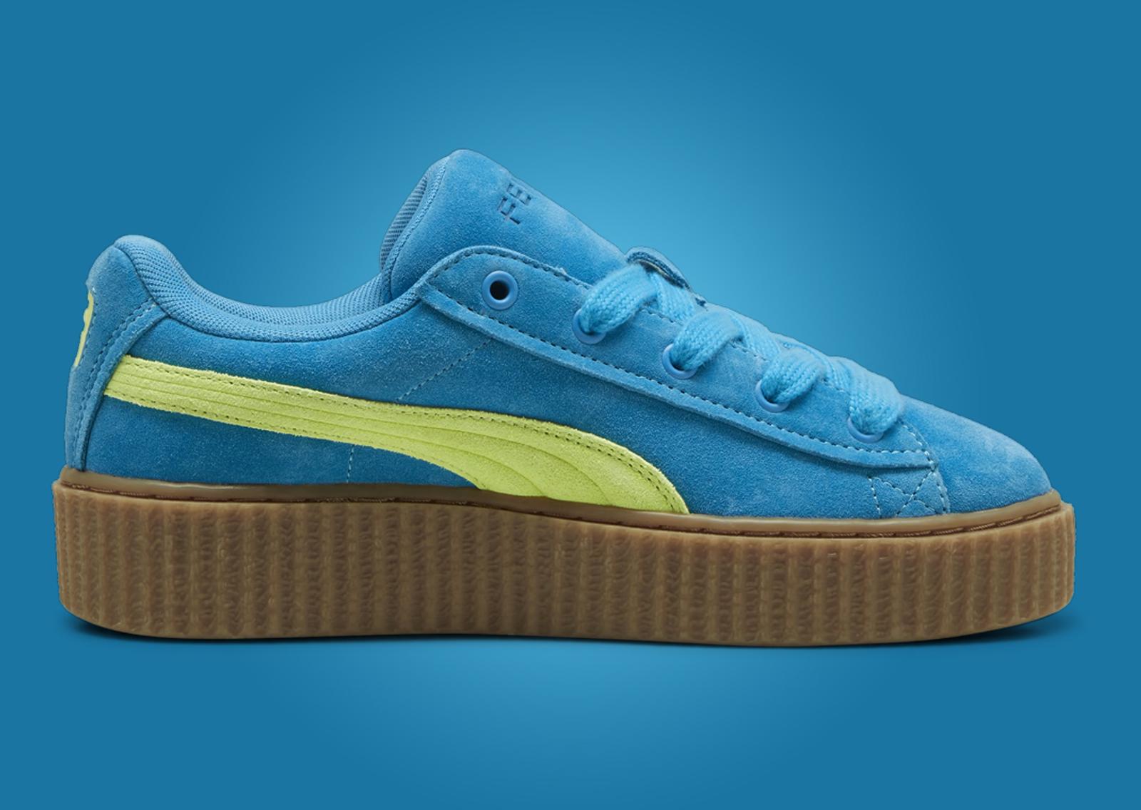 Fenty x Puma Creeper Phatty Speed Blue Medial