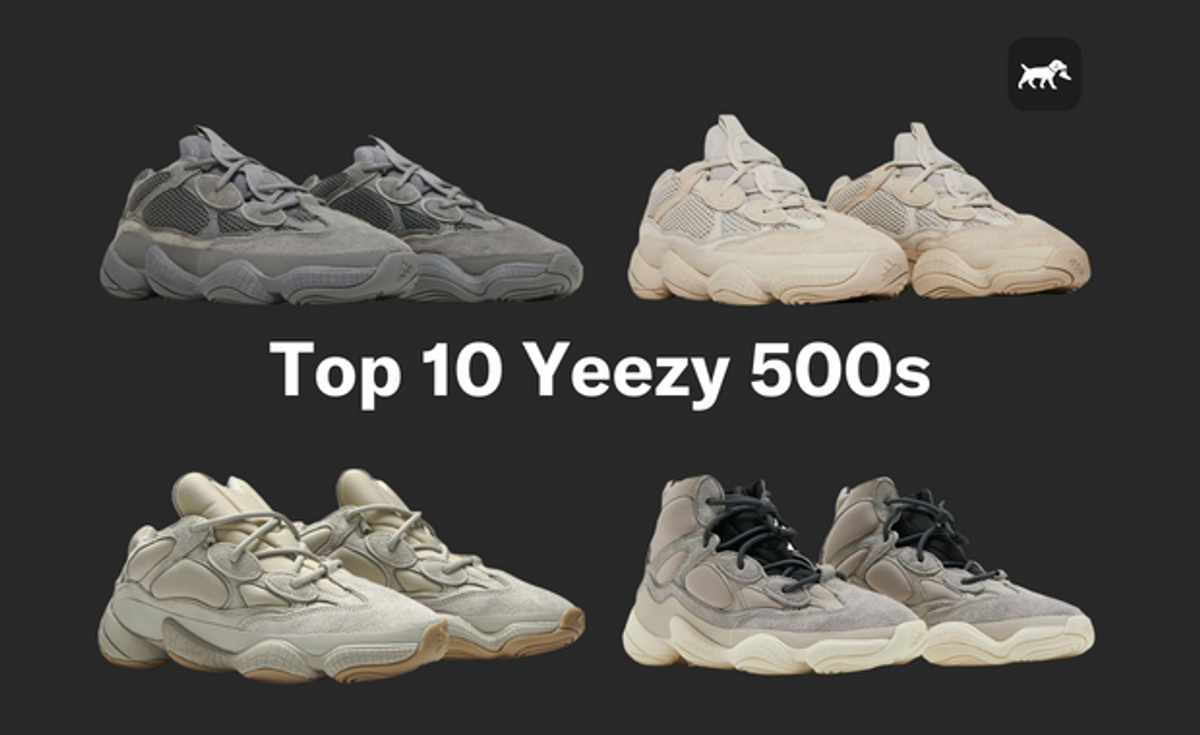 These Are The Top 10 adidas Yeezy 500 Colorways