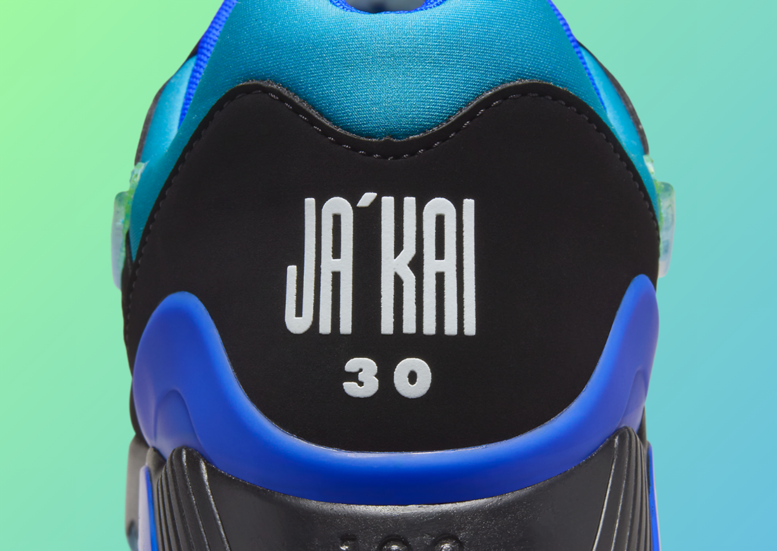 Ja'Kai Taylor x Nike Air 180 DB Heel Detail