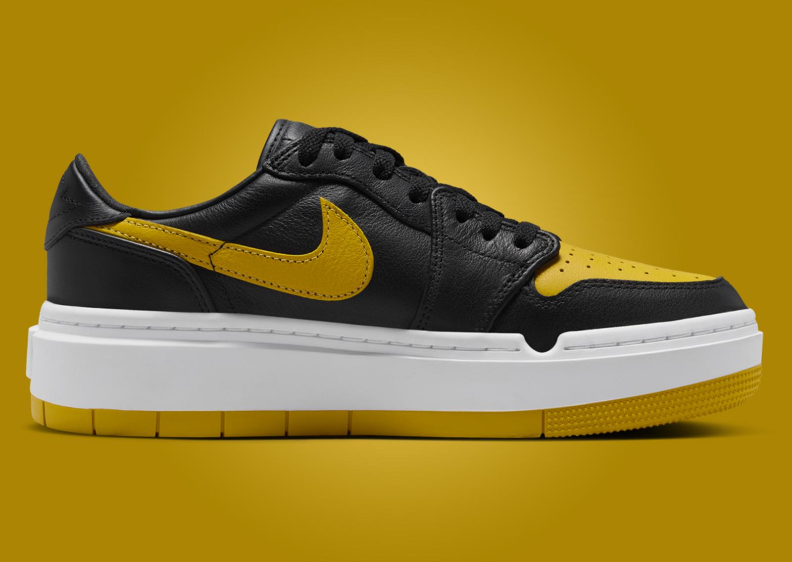 Air Jordan 1 Elevate Low Yellow Ochre (W) Medial