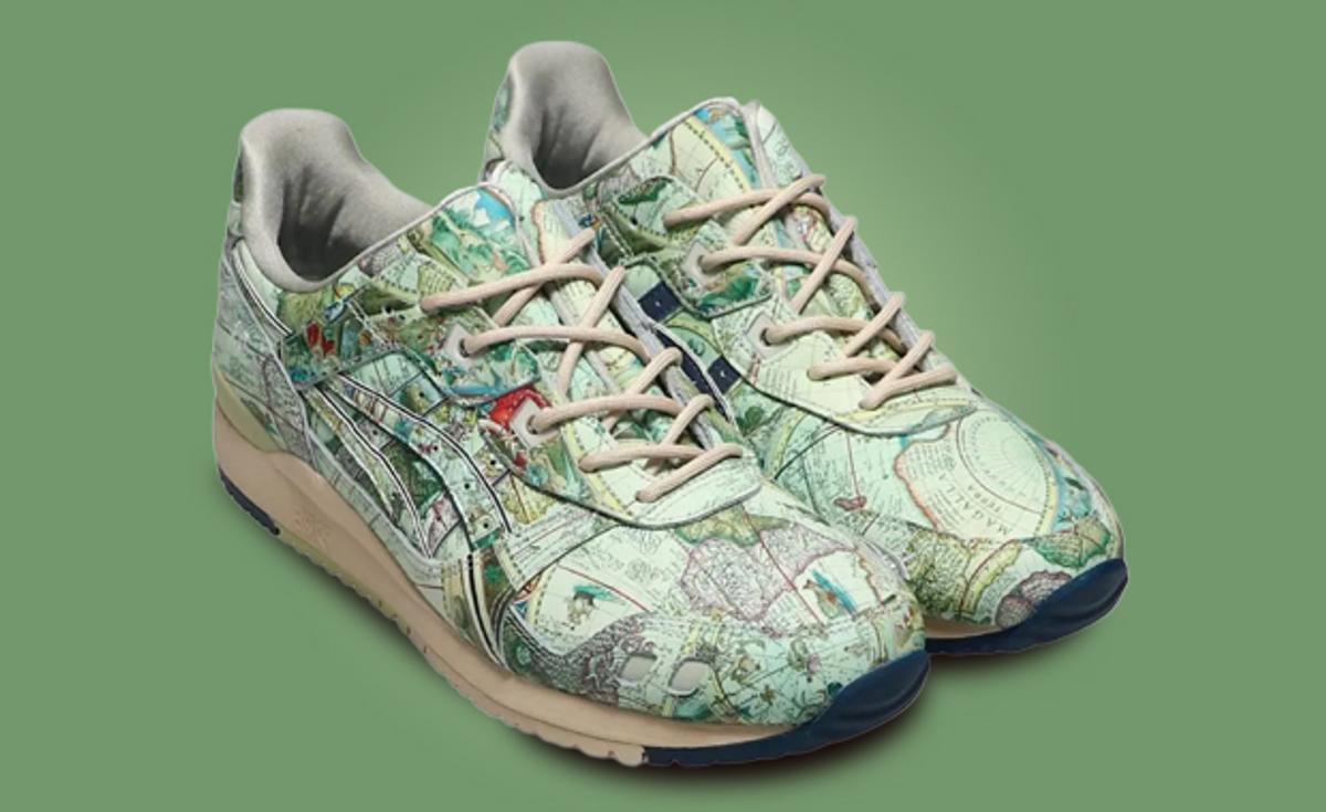 Asics Taps atmos For Another Map-Covered Gel-Lyte III Collaboration