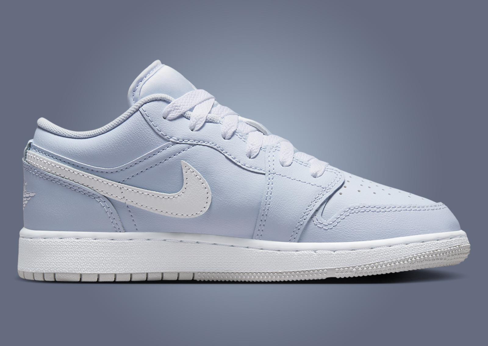 Air Jordan 1 Low Cobalt Bliss (GS) Medial Left