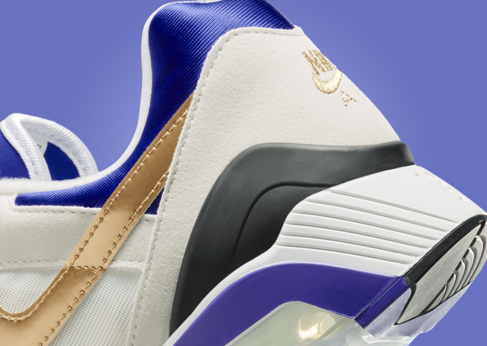 Nike Air 180 Bright Concord Heel Detail