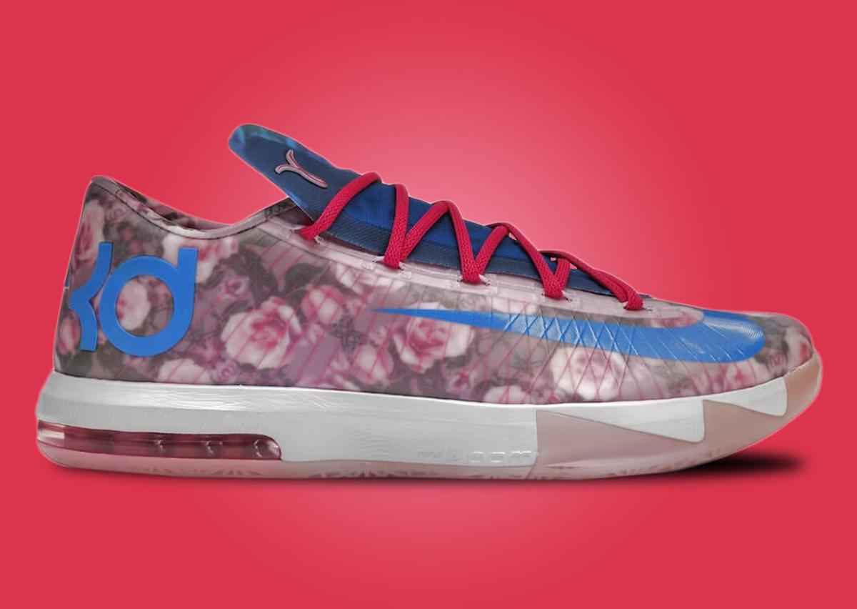 Nike KD 6 Aunt Pearl Side View