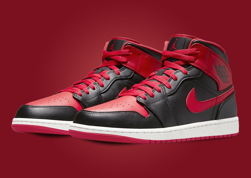 This Air Jordan 1 Mid References The Legendary Bred