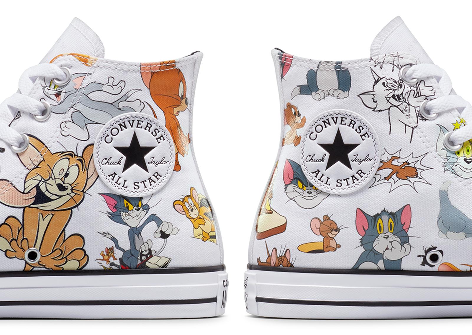 Tom & Jerry x Converse Chuck Taylor White Medial