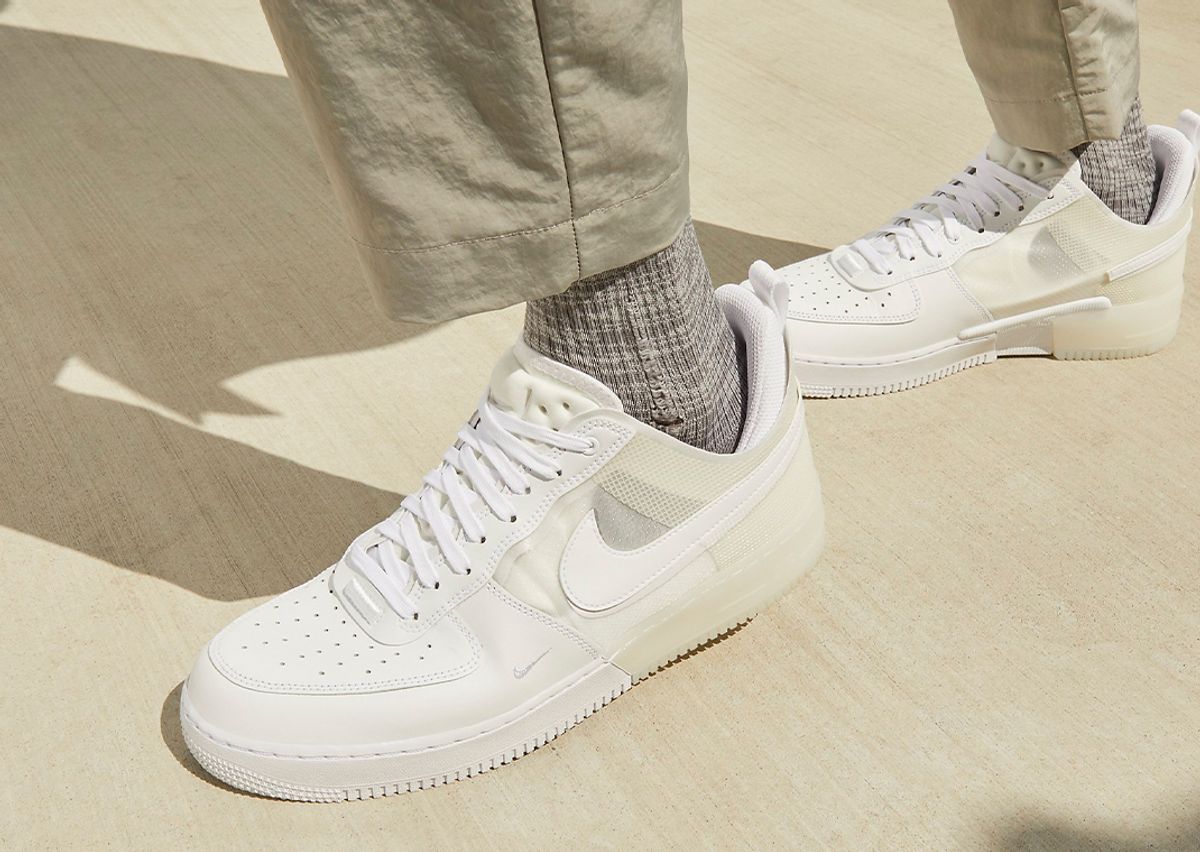 Nike air force 1 react sneaker low Clearance