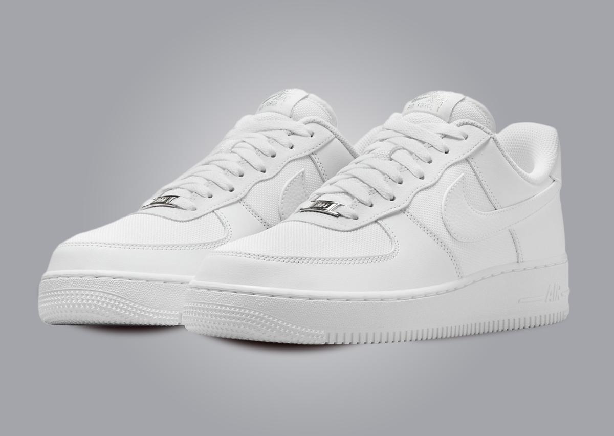 Nike Air Force 1 Low White Silver