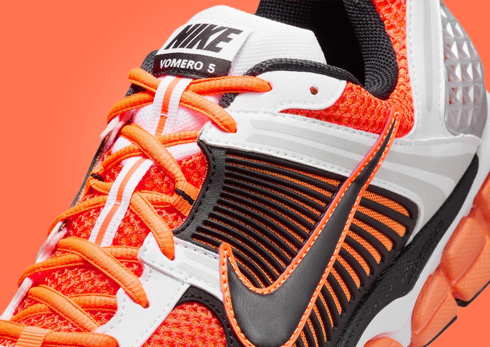 Nike Zoom Vomero 5 Total Orange Detail