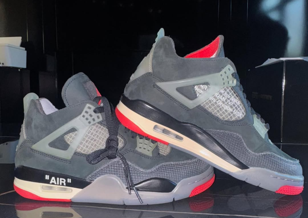 jordan 4 off white breds