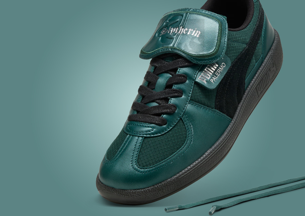 The Harry Potter x Puma Palermo Slytherin Releases March 2025