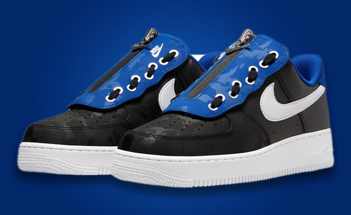 A Royal Shroud Covers This Nike Air Force 1 Low