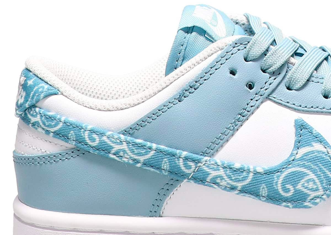 Paisley Accents This Upcoming Blue Nike Dunk Low