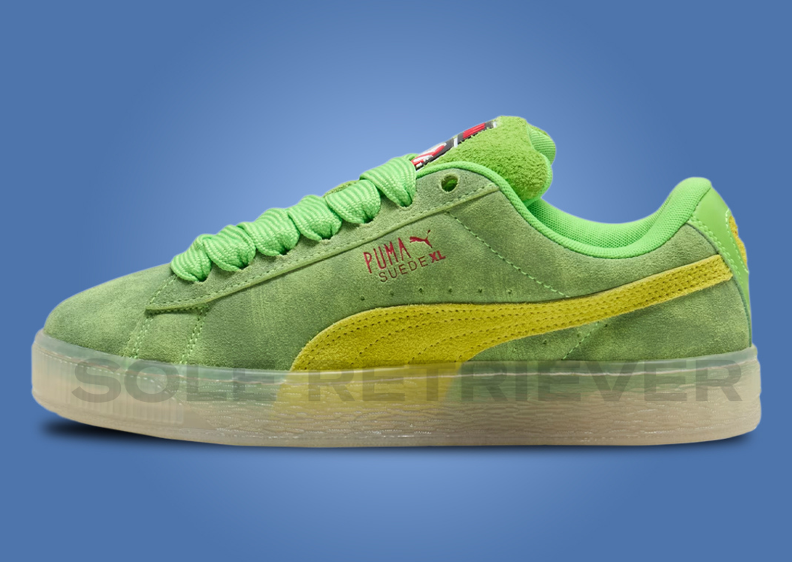 Ghostbusters x Puma Suede XL Slimer