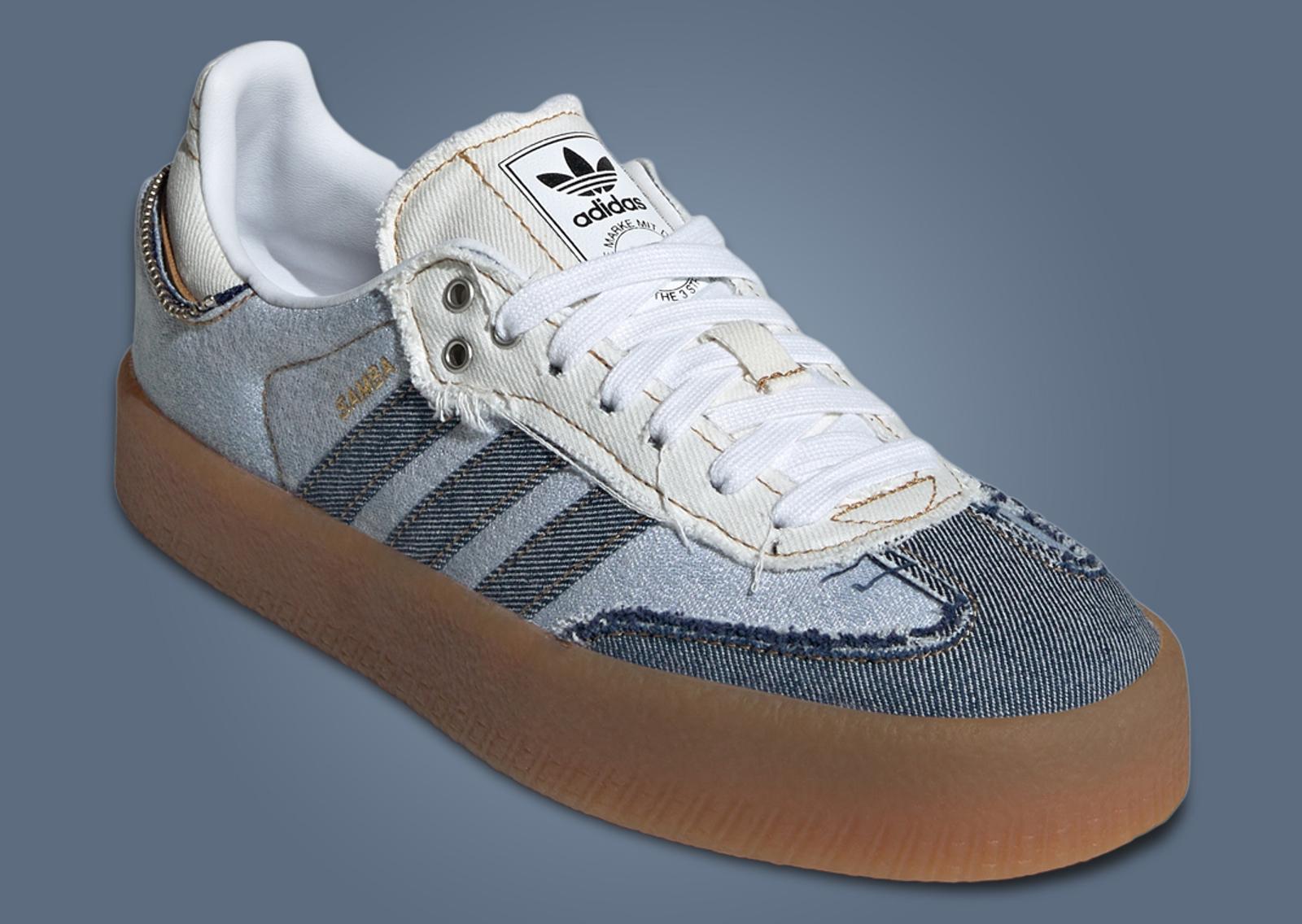 adidas Sambae Denim (W) Angle