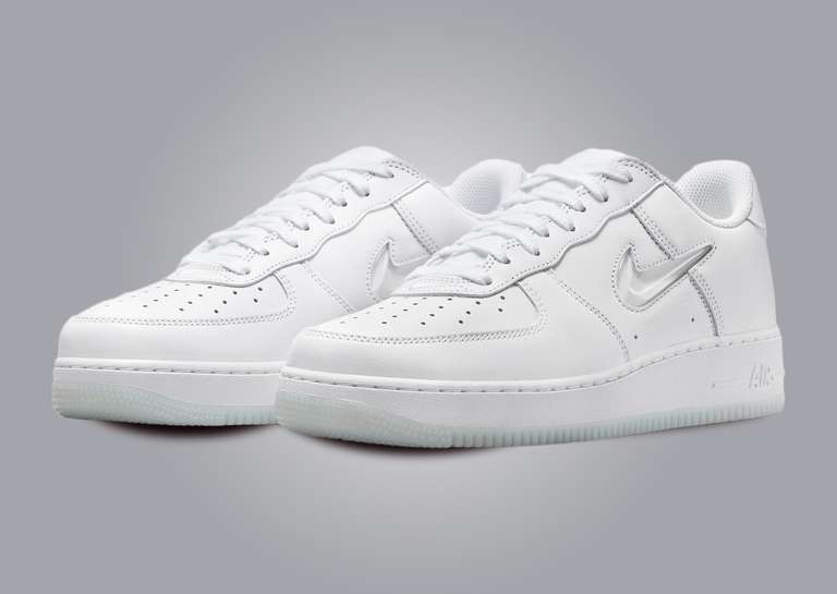 Nike's Air Force 1 Low Jewel Triple White Is Immensely Immaculate