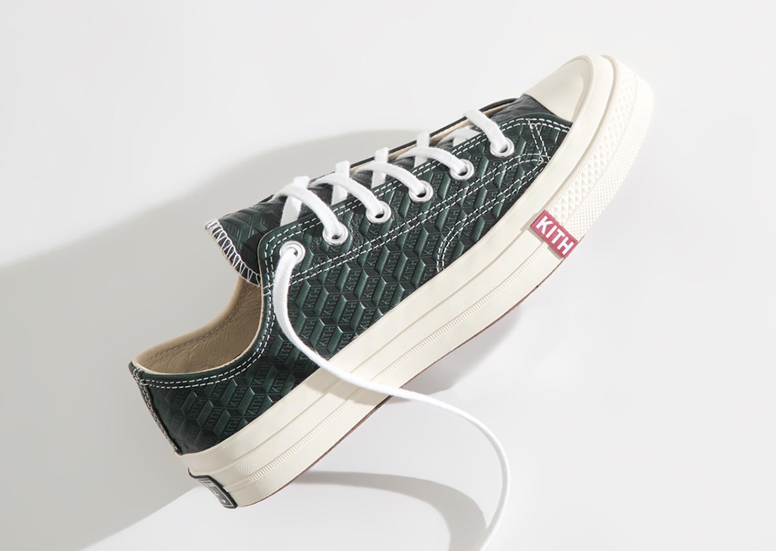 Kith Classics x Converse Chuck Taylor All Star 70 Ox Green Scarab Lateral